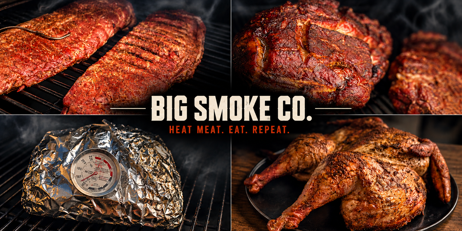 Big Smoke Co. barbecue artwork